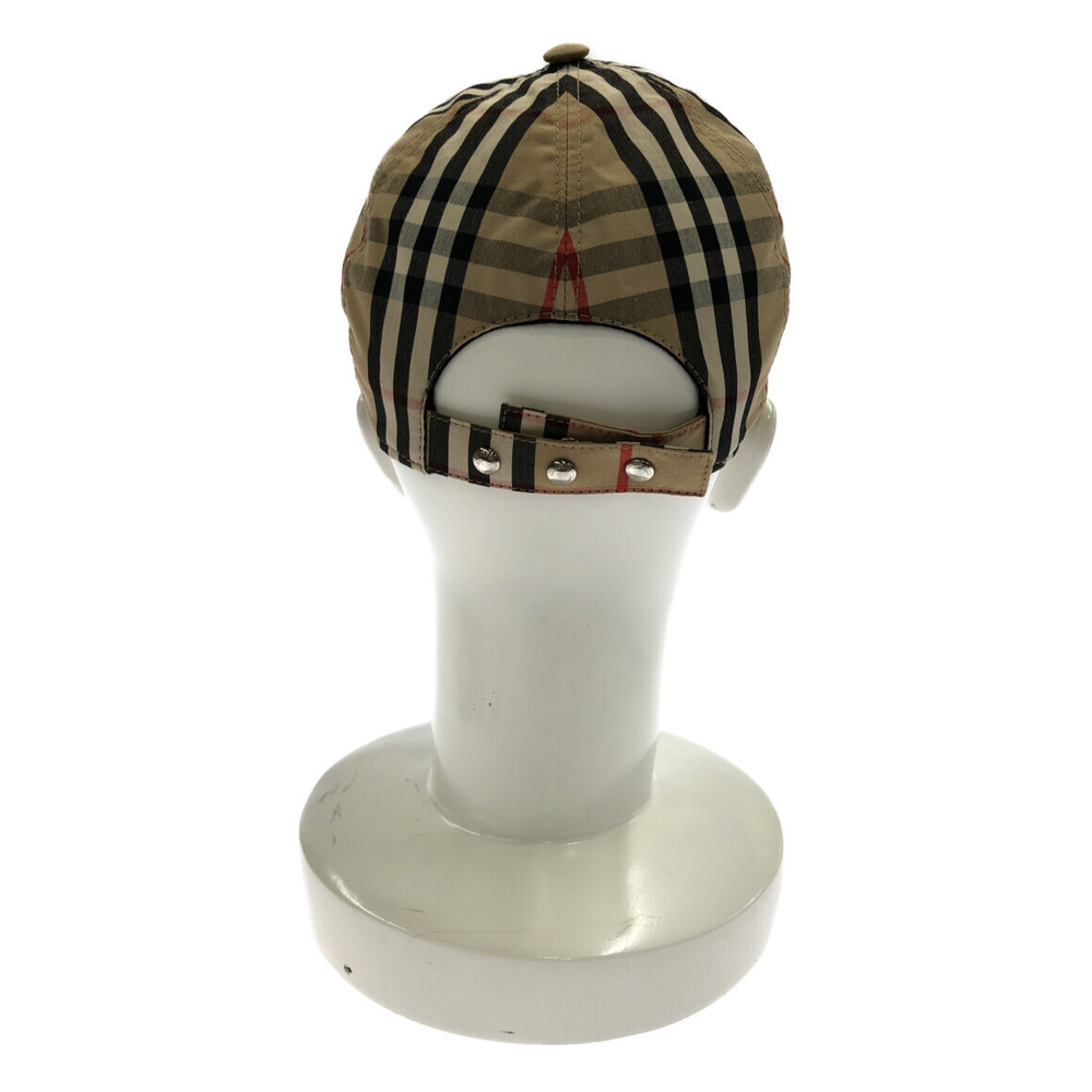 Burberry Button Check Pattern Cap - Picture 2 of 8